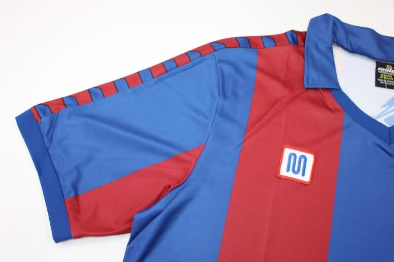 Barcelona Soccer Jersey Home Retro Replica 1980/82