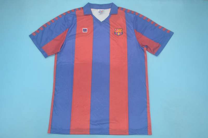 Barcelona Soccer Jersey Home Retro Replica 1982/84