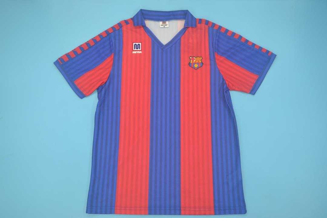 Barcelona Soccer Jersey Home Retro Replica 1991/92