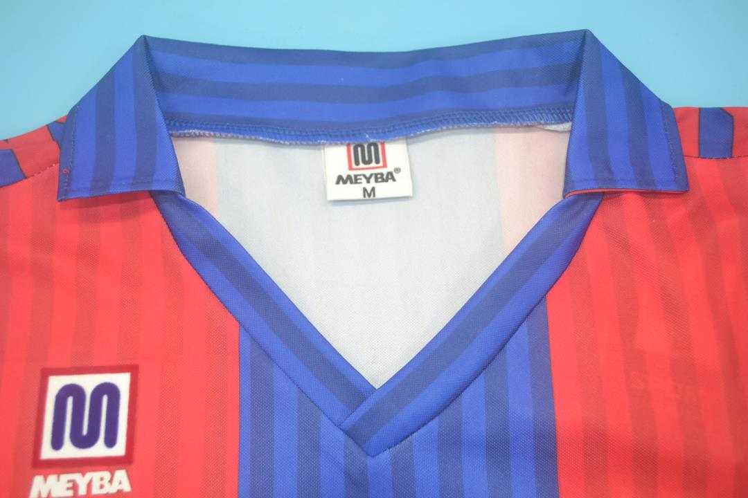 Barcelona Soccer Jersey Home Retro Replica 1991/92