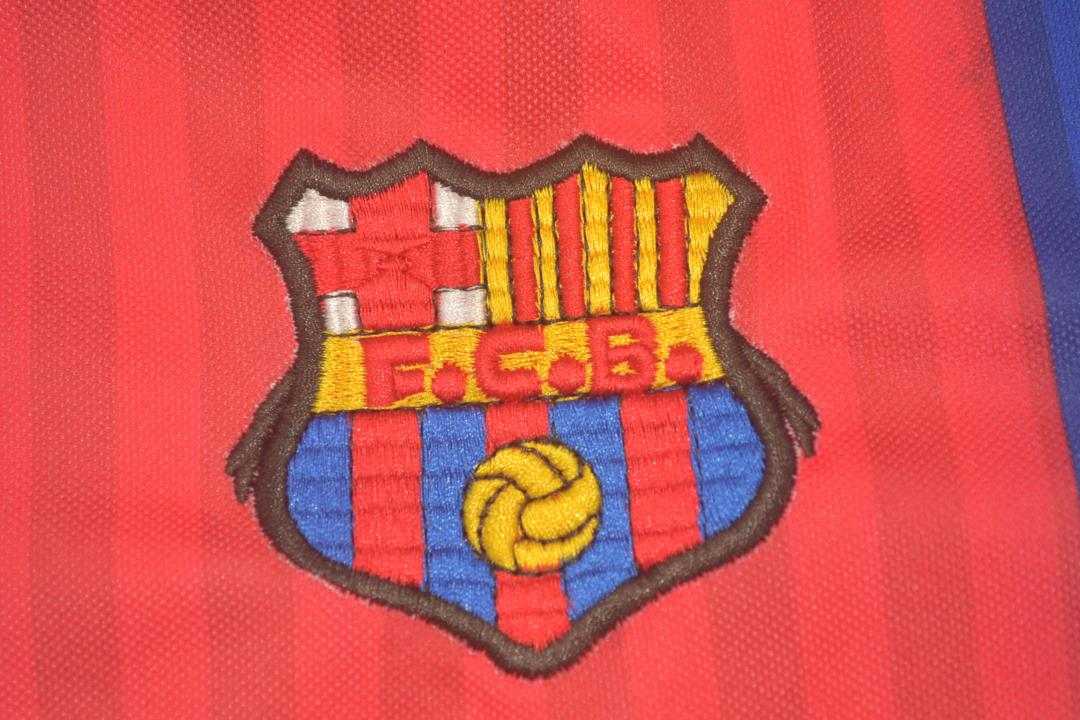 Barcelona Soccer Jersey Home Retro Replica 1991/92