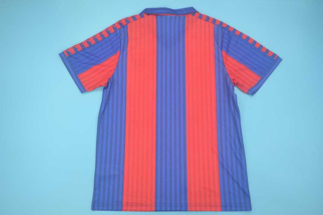 Barcelona Soccer Jersey Home Retro Replica 1991/92