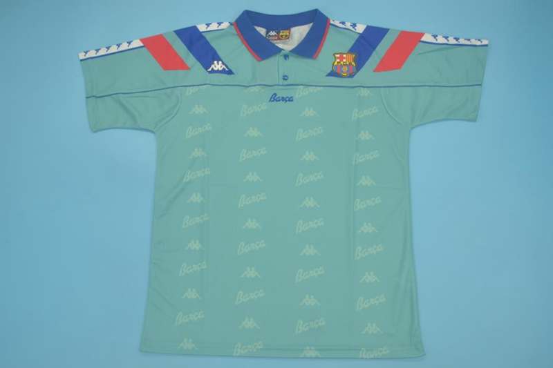 Barcelona Soccer Jersey Away Retro Replica 1992/95