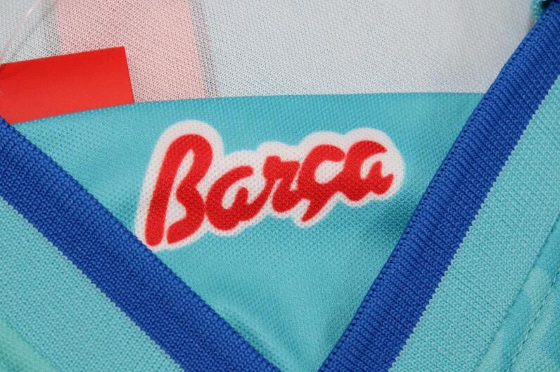 Barcelona Soccer Jersey Away Retro Replica 1995/97