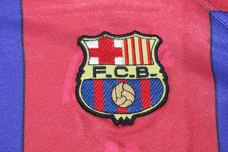 Barcelona Soccer Jersey Home Retro Replica 1995/97