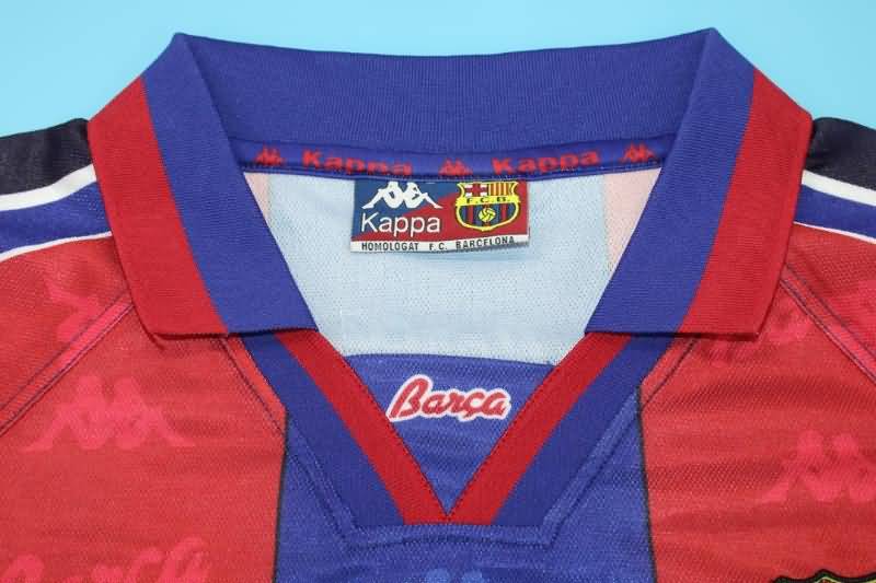 Barcelona Soccer Jersey Home Retro Replica 1995/97