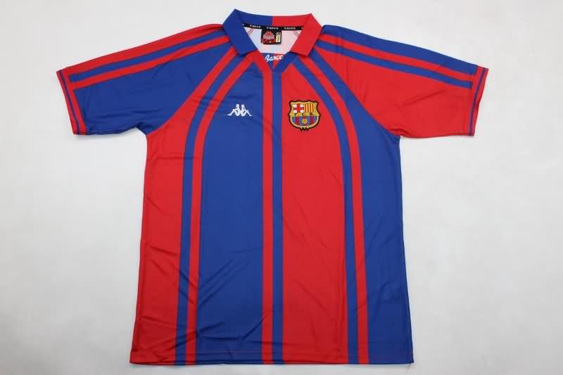 Barcelona Soccer Jersey Home Retro Replica 1997/98