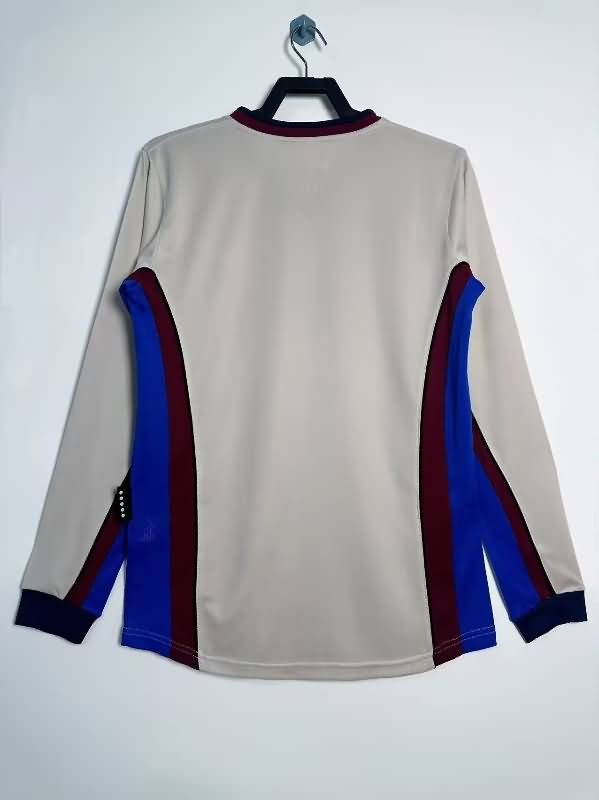 AAA Quality Barcelona 1999/2000 Away Long Sleeve Retro Soccer Jersey