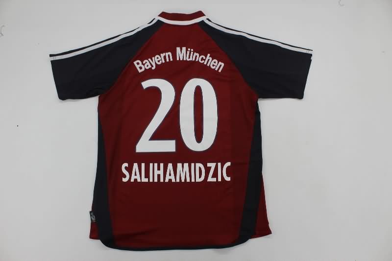 Bayern Munich Soccer Jersey Home Retro Replica 2001/2002