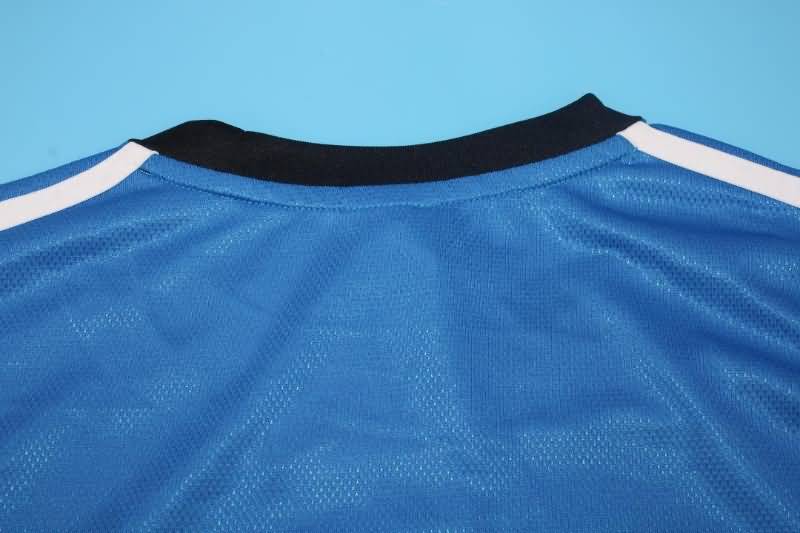 Bayern Munich Soccer Jersey Goalkeeper Black Blue Long Retro Replica 2002/03