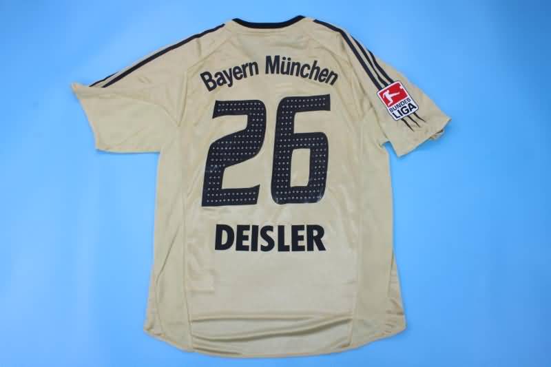 Bayern Munich Soccer Jersey Away Retro Replica 2004/05
