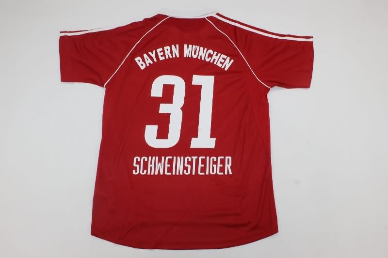 Bayern Munich Soccer Jersey Home Retro Replica 2005/07