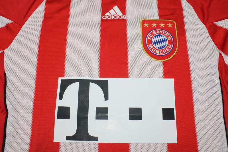 Bayern Munich Soccer Jersey Home Retro Replica 2010/11