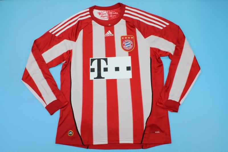 Bayern Munich Soccer Jersey Home Long Retro Replica 2010/11