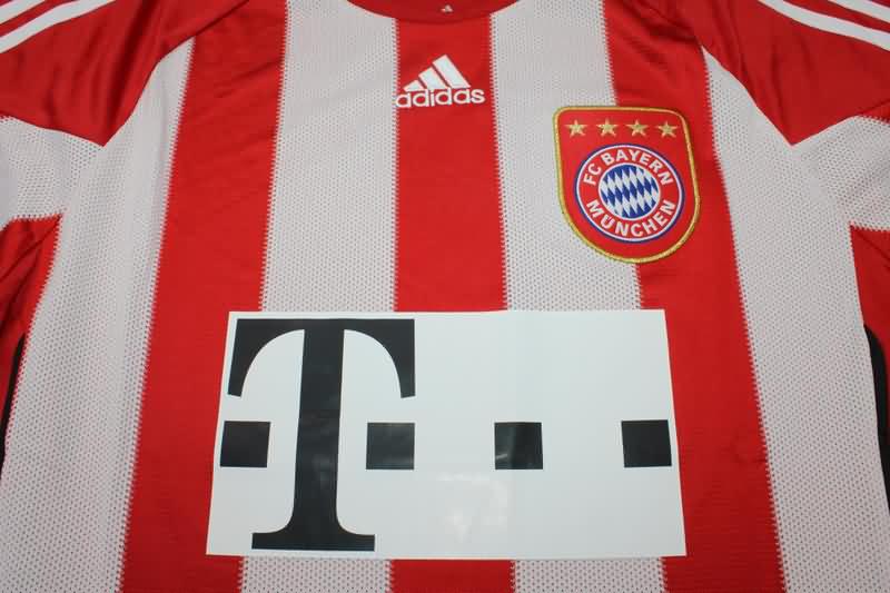 Bayern Munich Soccer Jersey Home Long Retro Replica 2010/11