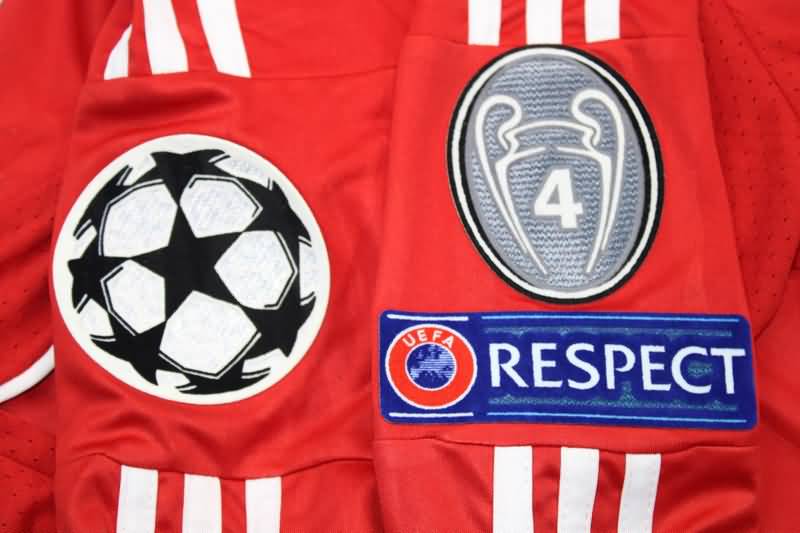 Bayern Munich Soccer Jersey UCL Long Retro Replica 2012/13