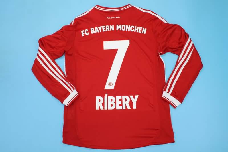 Bayern Munich Soccer Jersey UCL Long Retro Replica 2012/13