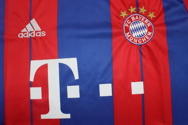 Bayern Munich Soccer Jersey Home Retro Replica 2014/15