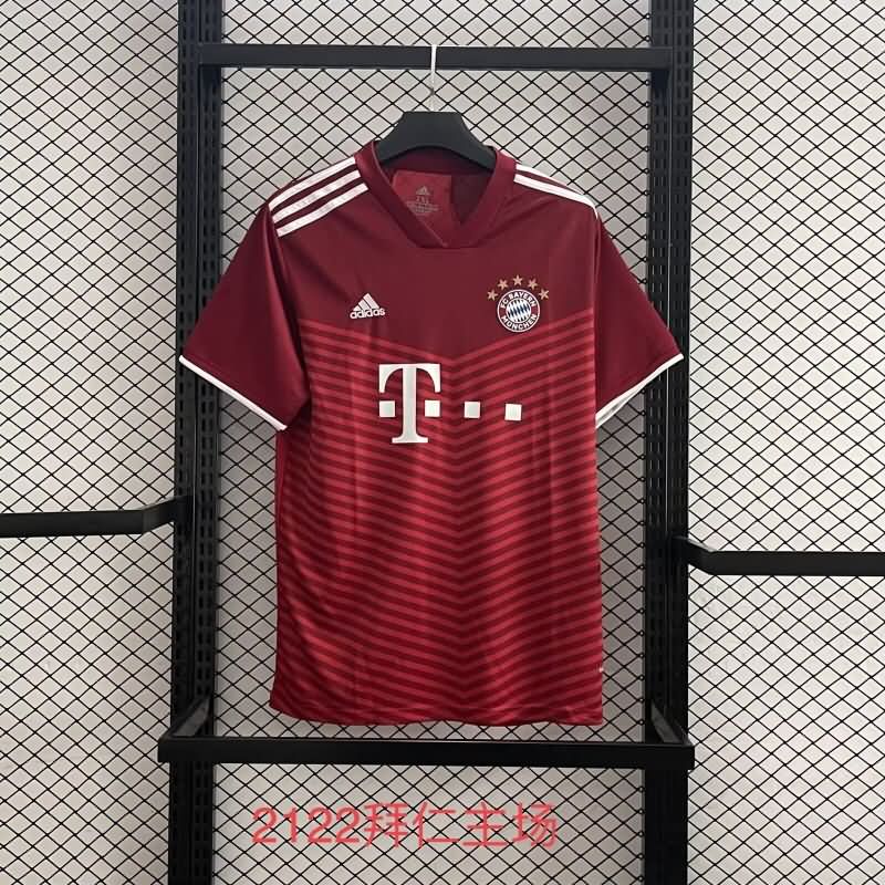 AAA Quality Bayern Munich 2021/22 Home Retro Soccer Jersey