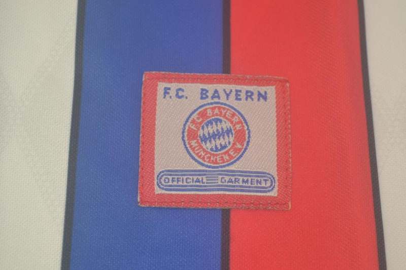 Bayern Munich Soccer Jersey Away Retro Replica 1995/96