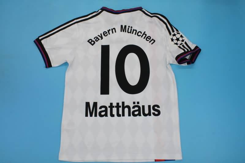 Bayern Munich Soccer Jersey Away Retro Replica 1995/96