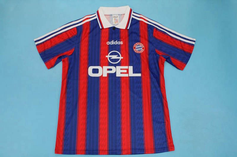 Bayern Munich Soccer Jersey Home Retro Replica 1995/97