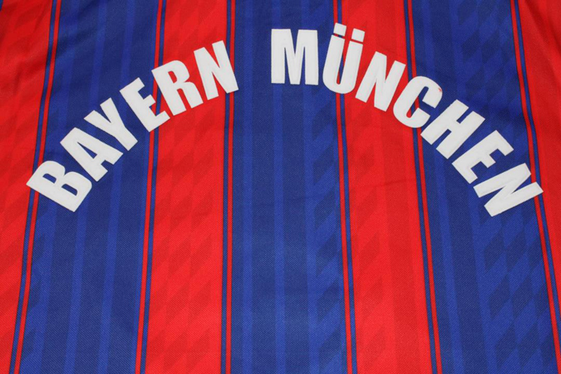 Bayern Munich Soccer Jersey Home Retro Replica 1995/97