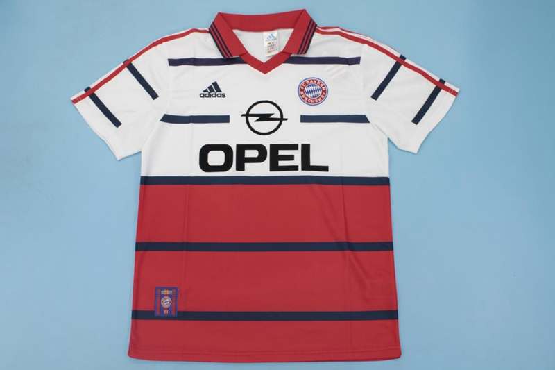 Bayern Munich Soccer Jersey Away Retro Replica 1998/2001