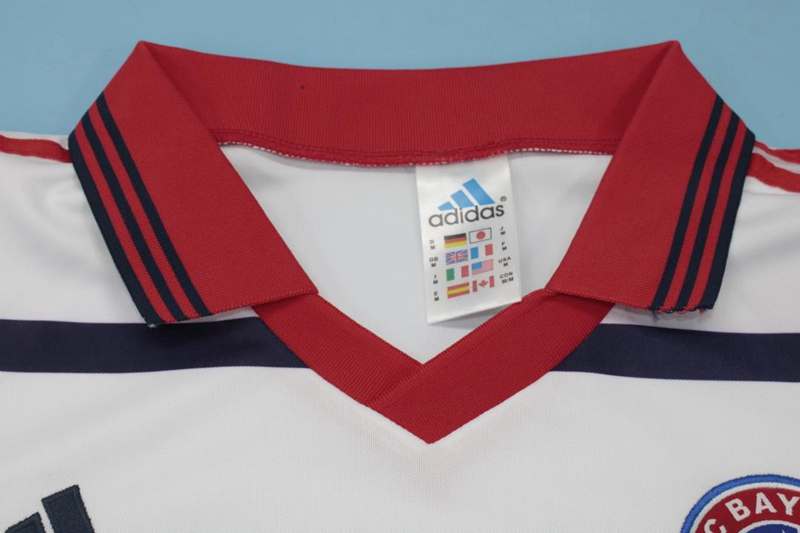 Bayern Munich Soccer Jersey Away Retro Replica 1998/2001