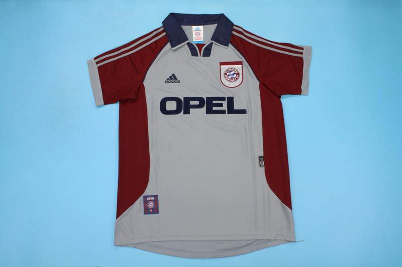 Bayern Munich Soccer Jersey Away Retro Replica 1998/99