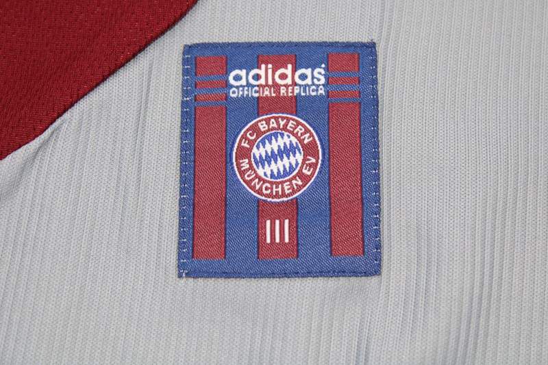 Bayern Munich Soccer Jersey Away Retro Replica 1998/99
