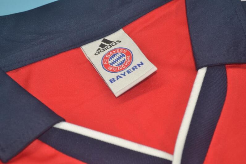 Bayern Munich Soccer Jersey Home Retro Replica 1999/2001