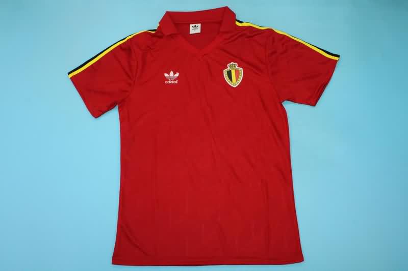 Belgium Soccer Jersey Home Retro Replica 1986