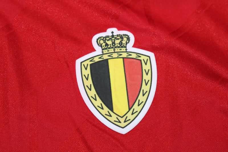 Belgium Soccer Jersey Home Retro Replica 1986