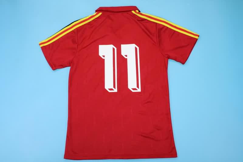 Belgium Soccer Jersey Home Retro Replica 1986