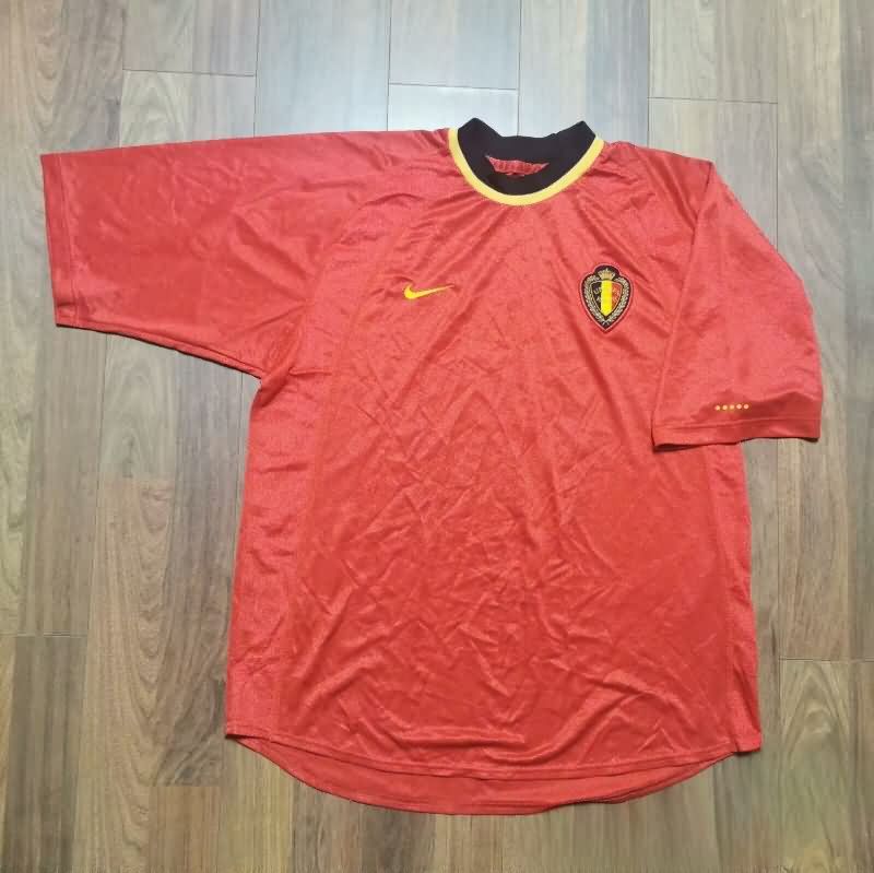 AAA Quality Belgium 2000 Home Retro Soccer Jersey