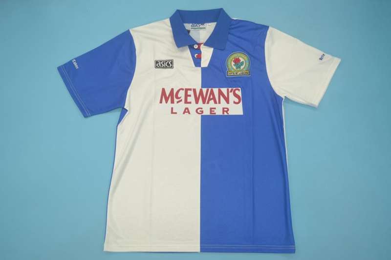 Blackburn Soccer Jersey Home Retro Replica 1994/95