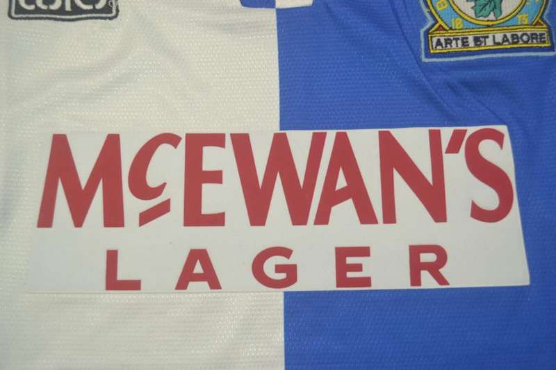 Blackburn Soccer Jersey Home Retro Replica 1994/95