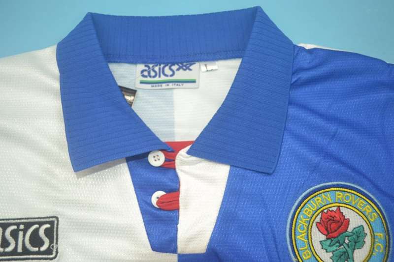 Blackburn Soccer Jersey Home Retro Replica 1994/95