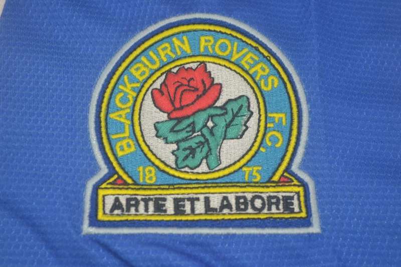 Blackburn Soccer Jersey Home Long Retro Replica 1994/95