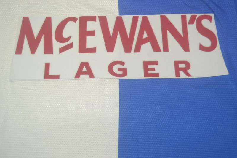 Blackburn Soccer Jersey Home Long Retro Replica 1994/95