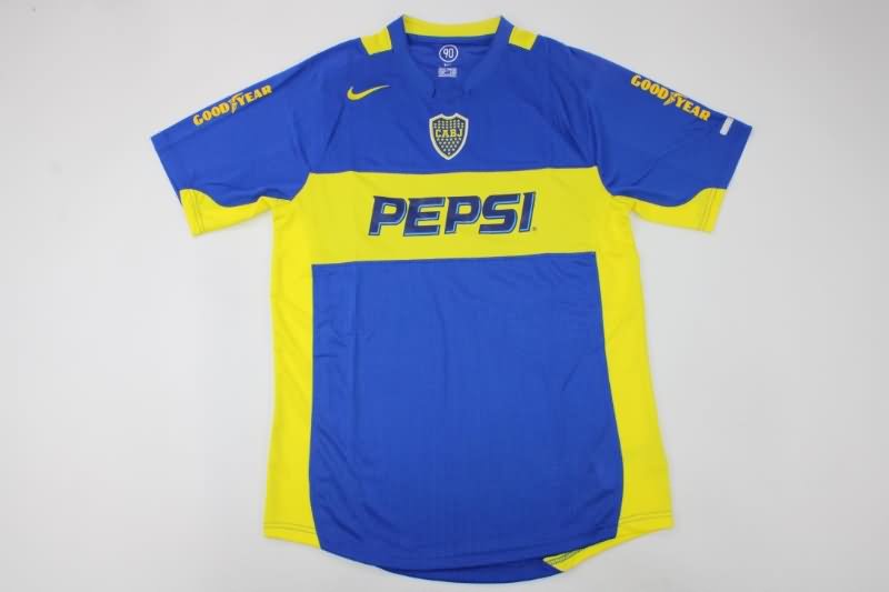 Boca Juniors Soccer Jersey Home Retro Replica 2004/05