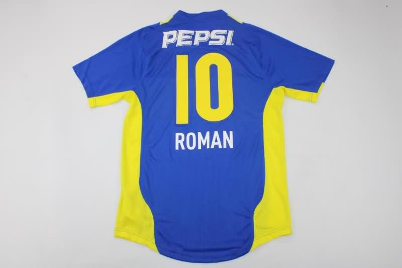 Boca Juniors Soccer Jersey Home Retro Replica 2004/05