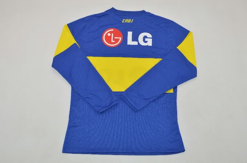 AAA Quality Boca Juniors 2011/12 Home Long Sleeve Retro Soccer Jersey