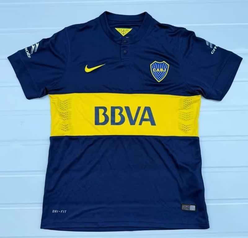 AAA Quality Boca Juniors 2014/15 Home Retro Soccer Jersey