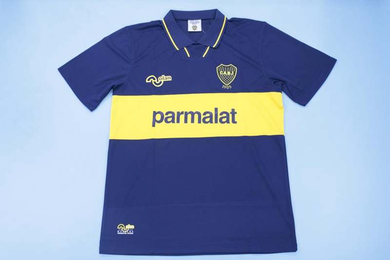 Boca Juniors Soccer Jersey Home Retro Replica 1994