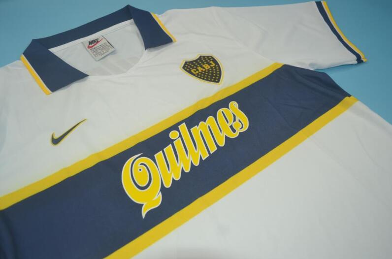 Boca Juniors Soccer Jersey Away Retro Replica 1996/97