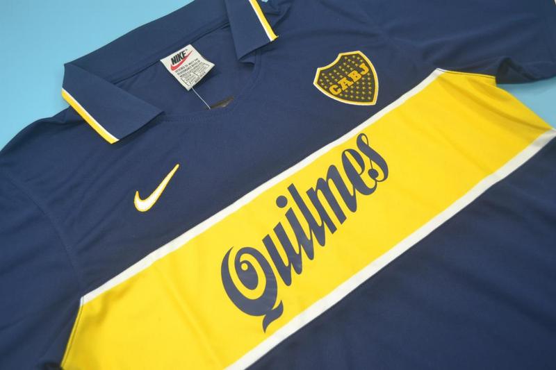 Boca Juniors Soccer Jersey Home Retro Replica 1996/97