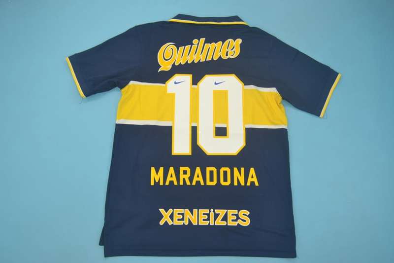 Boca Juniors Soccer Jersey Home Retro Replica 1996/97