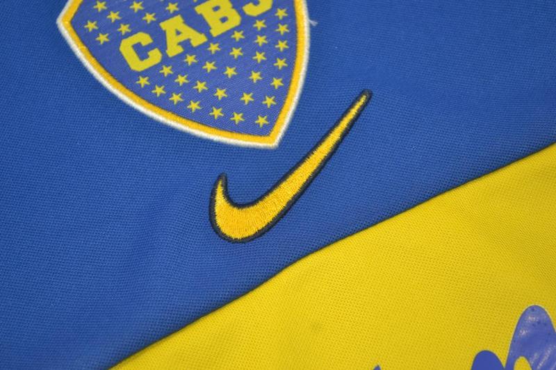 Boca Juniors Soccer Jersey Home Retro Replica 2001